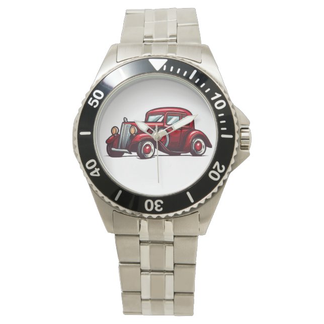 Vintage auto - Cadillac Horloge (Voorkant)