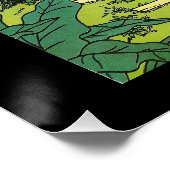 Vintage-auto Citroen 2cv in Italië Perfect Poster (Hoek)