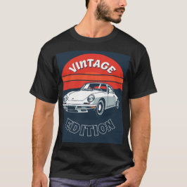 Vintage auto editie t-shirt