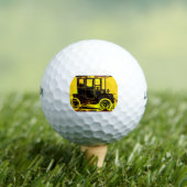 Vintage Auto Golfballen (Insitu Shirt)