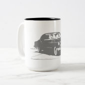 Vintage auto koffie mok (Voorkant links)