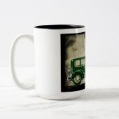 Vintage auto koffie mok (Links)