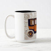 Vintage auto koffie mok (Links)