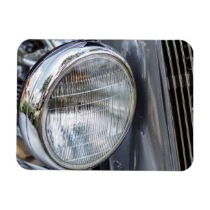Vintage auto koplamp magneet