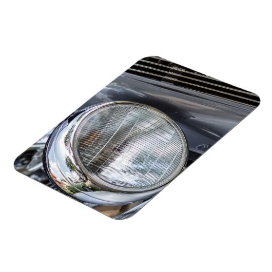 Vintage auto koplamp magneet (Linkerzijde)