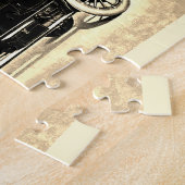 Vintage-auto Legpuzzel (Zijkant)