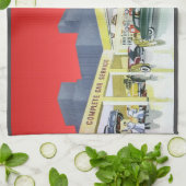 Vintage Auto Mechanics Complete Car Service Garage Theedoek (Gevouwen)