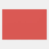 Vintage auto met kerstcadeaus inpakpapier vel (Voorkant 2)