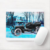 Vintage-auto Muismat (Met muis)