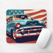 Vintage auto muismat (Met muis)