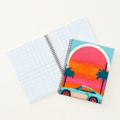 Vintage-auto Notitieboek (Binnen)