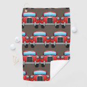 Vintage-auto op golfhanddoek (Insitu)