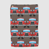 Vintage-auto op golfhanddoek (Voorkant)