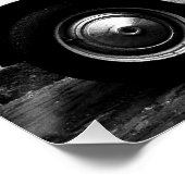 Vintage-auto Perfect Poster | Fiat 500 | Rome Ital (Hoek)