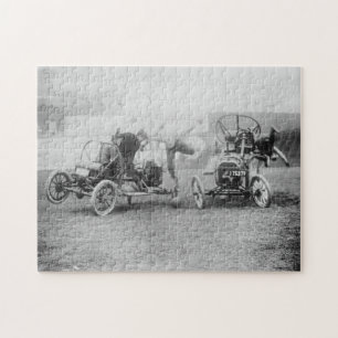 Vintage "Auto Polo" sportwagens motorsport Legpuzzel