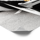 Vintage-auto Poster (Hoek)