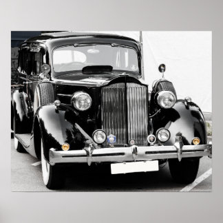 Vintage-auto Poster