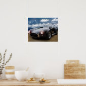 Vintage-auto Poster (Keuken)