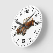 Vintage-auto Ronde Klok (Hoek)