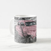 Vintage auto serie #5 koffie Mok (Voorkant links)