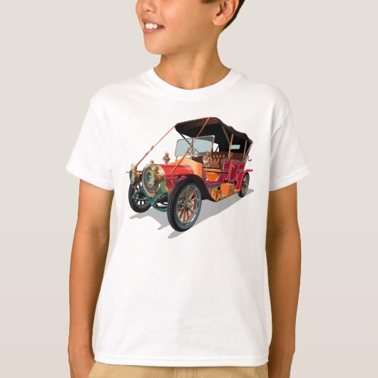 Vintage-auto T-shirt (Voorkant)