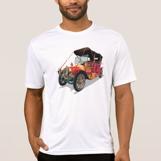 Vintage-auto T-shirt (Voorkant)