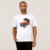 Vintage-auto T-shirt (Voorkant volledig)