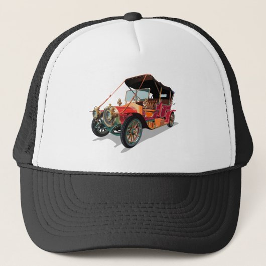 Vintage-auto Trucker Pet (Voorkant)