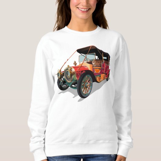 Vintage-auto Trui (Voorkant)