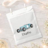 Vintage auto upsherin bedankzakje (Geknipt)