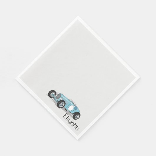 Vintage auto upsherin servetten (Hoek)