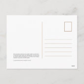 Vintage auto verlaten feestdagenkaart (Achterkant)