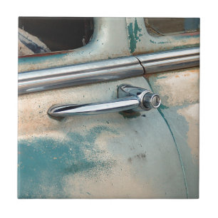 Vintage autodeur tegeltje