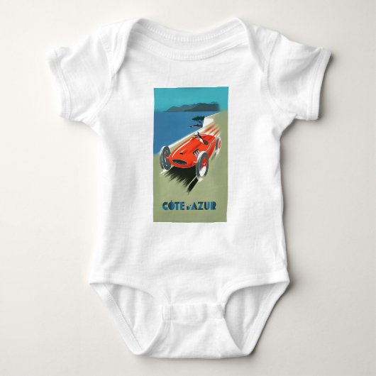 Vintage autoracing romper (Voorkant)