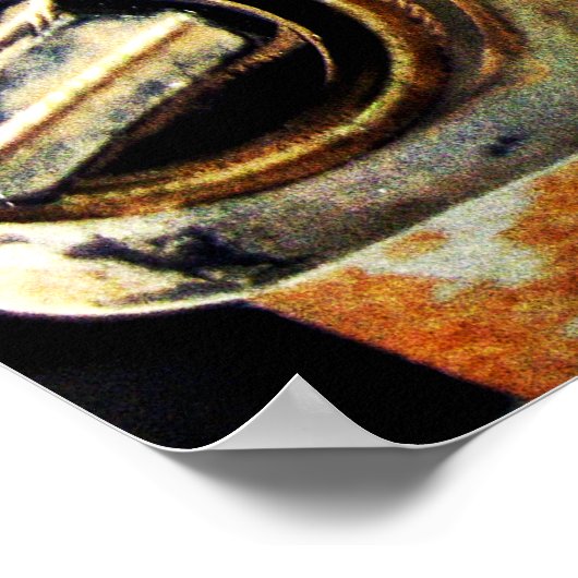 Vintage autoradio's poster (Hoek)