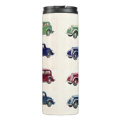Vintage-auto's aangepaste tumbler thermosbeker (Achterkant)