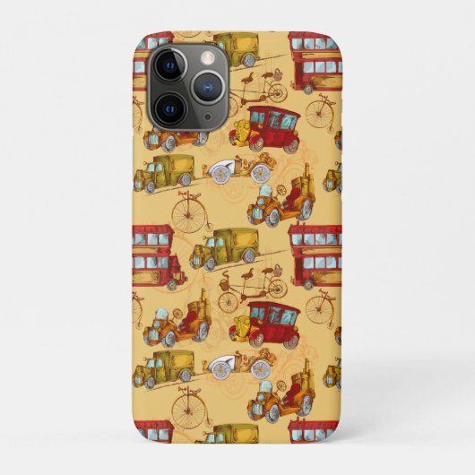 Vintage auto's, bussen & fietsen Case-Mate iPhone case (Achterkant)