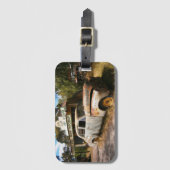 Vintage-auto's en -garage, Bagagelabel (Voorkant (verticaal))