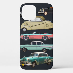 Vintage-auto's met trendy grafische kleuren koel v Case-Mate iPhone case