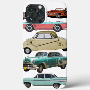 Vintage-auto's met trendy grafische kleuren koel v Case-Mate iPhone case