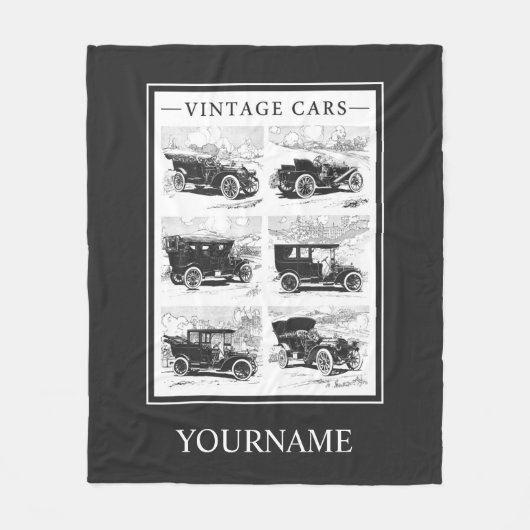 Vintage-auto's, speciale dekens (Voorkant)