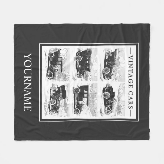 Vintage-auto's, speciale dekens (Voorkant (Horizontaal))