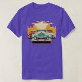 Vintage-auto's T-shirt (Design voorkant)