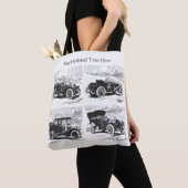 Vintage-auto's Tote Bag (Dichtbij)