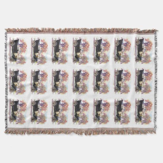 Vintage autowrak deken (Voorkant)