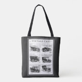 Vintage autozakken tote bag (Achterkant)