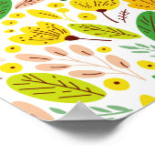 Vintage Autumn Botanical Forest Poster (Hoek)