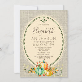 Vintage Autumn Bouquet Herfst VRIJGEZELLENFEEST Kaart