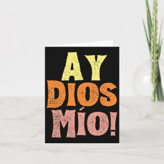 Vintage Ay Dios Mio Cinco De Mayo Festival Familie Kaart