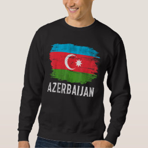 Vintage Azerbeidzjan vlag voor Azerbeidzjan Trui